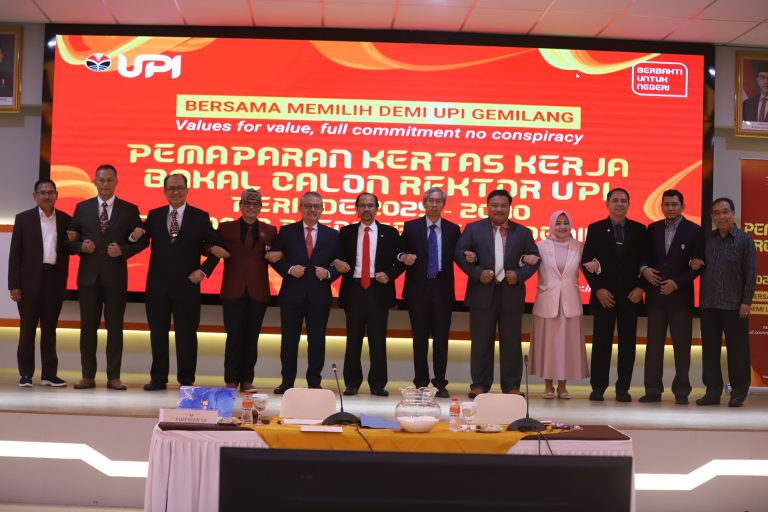Senat Akademik UPI Gelar Rapat Pleno Pemaparan Kertas Kerja Bakal Calon Rektor UPI Periode 2025-2030